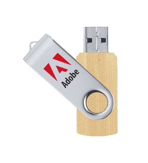 Wooden Twister USB